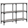 Grauer Konsolentisch Gros 100x29x75cm (Holz)