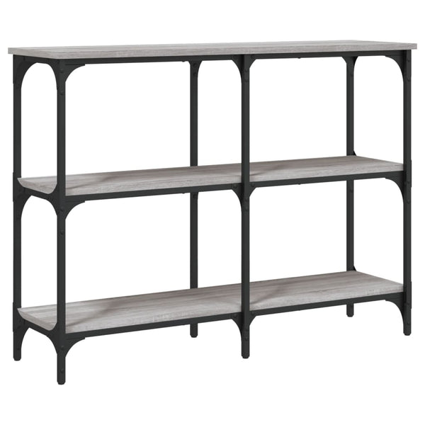 Grauer Konsolentisch Gros 100x29x75cm (Holz)