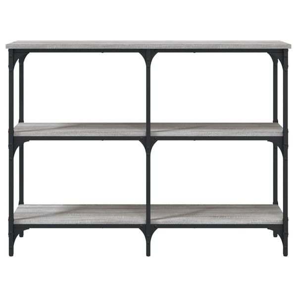 Grauer Konsolentisch Gros 100x29x75cm (Holz)