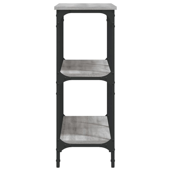 Grauer Konsolentisch Gros 100x29x75cm (Holz)