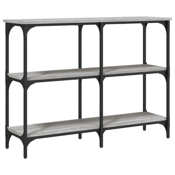Grauer Konsolentisch Gros 100x29x75cm (Holz)