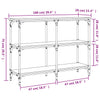 Grauer Konsolentisch Gros 100x29x75cm (Holz)