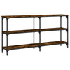 Konsolentisch Rauch-Eiche Gros 150x29x75cm (Holz)