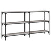 Grauer Konsolentisch Gros 150x29x75cm (Holz)