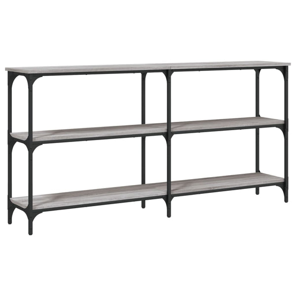 Grauer Konsolentisch Gros 150x29x75cm (Holz)
