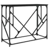 Schwarzer Konsolentisch Medhat 100x40x80cm (Holz)