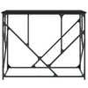 Schwarzer Konsolentisch Medhat 100x40x80cm (Holz)