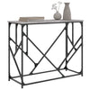 Grauer Konsolentisch Medhat 100x40x80cm (Holz)