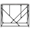 Grauer Konsolentisch Medhat 100x40x80cm (Holz)