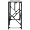 Grauer Konsolentisch Medhat 100x40x80cm (Holz)