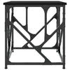Schwarzer Couchtisch Diea 45x45x47,5cm (Holz)