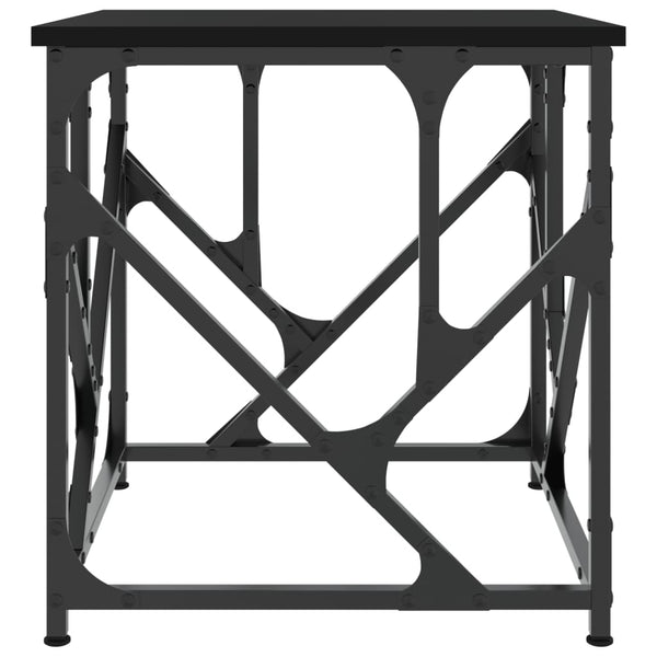 Schwarzer Couchtisch Diea 45x45x47,5cm (Holz)