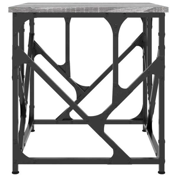 Grauer Couchtisch Diea 45x45x47,5cm (Holz)