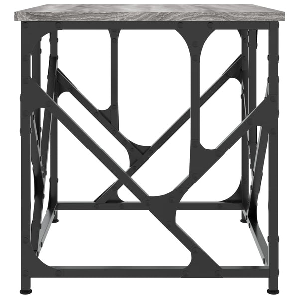 Grauer Couchtisch Diea 45x45x47,5cm (Holz)