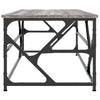Grauer Couchtisch Diea 100x50x40cm (Holz)