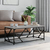Grauer Couchtisch Diea 100x50x40cm (Holz)