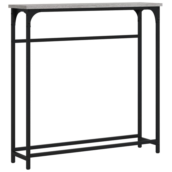Konsolentisch Gaylord Grau 75x19,5x75cm (Holz)