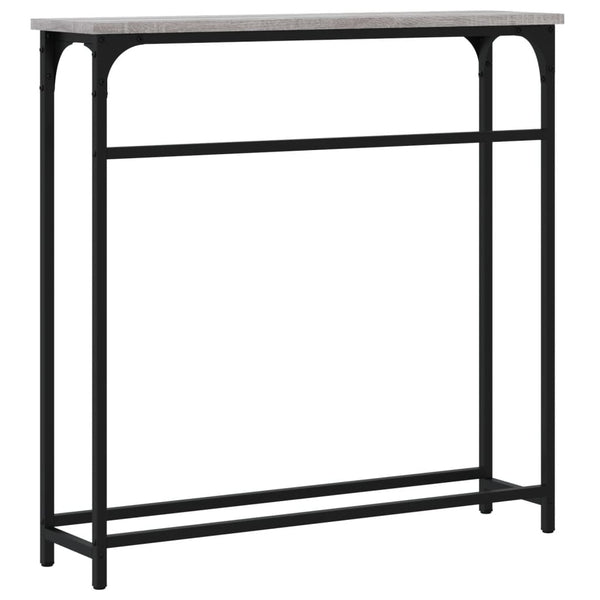 Konsolentisch Gaylord Grau 75x19,5x75cm (Holz)
