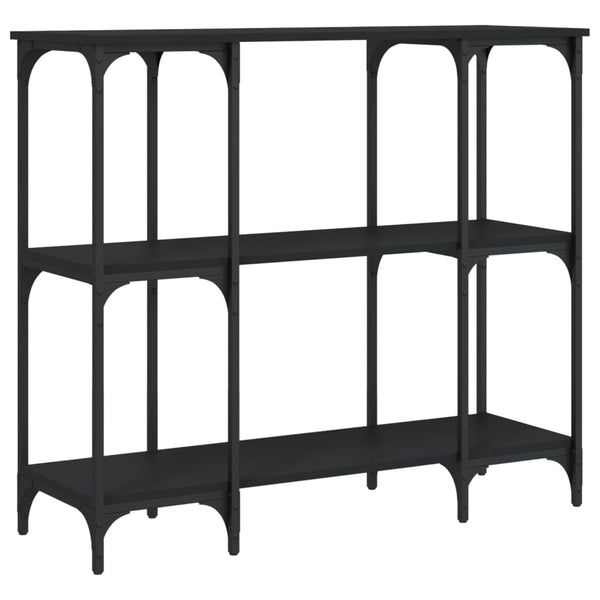 Musta konsolipöytä Seizin 102x35x90cm (puinen)