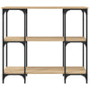 Sonoma Eiche Couchtisch Seizin 102x35x90cm (Holz)