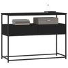 Schwarzer Konsolentisch Jamarcus 100x40x75cm (Holz)