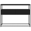 Schwarzer Konsolentisch Jamarcus 100x40x75cm (Holz)