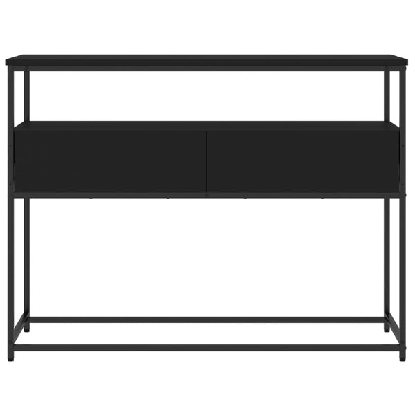 Schwarzer Konsolentisch Jamarcus 100x40x75cm (Holz)