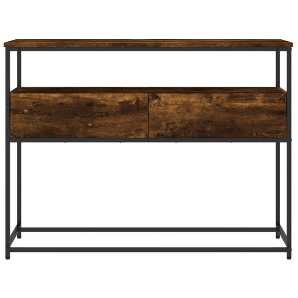 Räuchereichen-Konsolentisch Jamarcus 100x40x75cm (Holz)