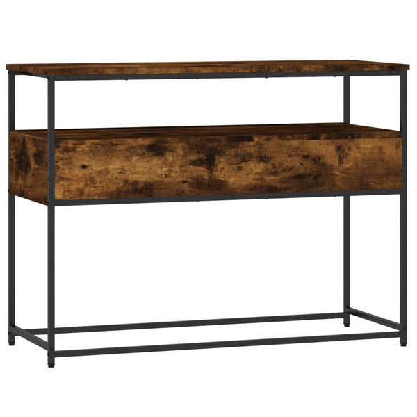 Räuchereichen-Konsolentisch Jamarcus 100x40x75cm (Holz)