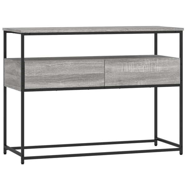 Harmaa konsolipöytä Jamarcus 100x40x75cm (puinen)
