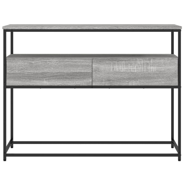 Harmaa konsolipöytä Jamarcus 100x40x75cm (puinen)