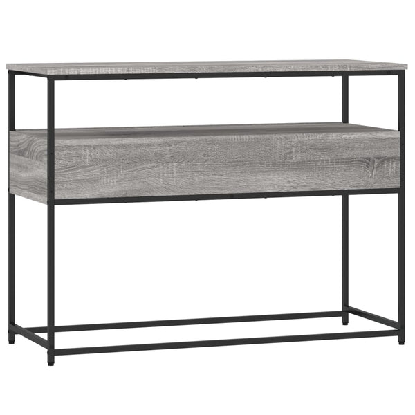Harmaa konsolipöytä Jamarcus 100x40x75cm (puinen)