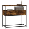 Konsole Jamarcus aus Räuchereiche 75x40x75cm (Holz)
