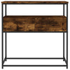 Konsole Jamarcus aus Räuchereiche 75x40x75cm (Holz)