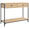 Sonoma Eiche Couchtisch Piscupu 100x34,5x75cm (Holz)