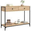 Sonoma Eiche Couchtisch Piscupu 100x34,5x75cm (Holz)