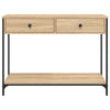 Sonoma Eiche Couchtisch Piscupu 100x34,5x75cm (Holz)
