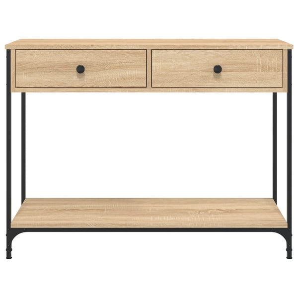 Sonoma Eiche Couchtisch Piscupu 100x34,5x75cm (Holz)