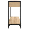 Sonoma Eiche Couchtisch Piscupu 100x34,5x75cm (Holz)