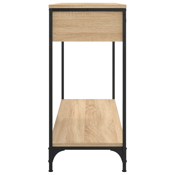 Sonoma Eiche Couchtisch Piscupu 100x34,5x75cm (Holz)