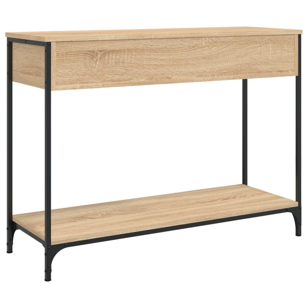 Sonoma Eiche Couchtisch Piscupu 100x34,5x75cm (Holz)