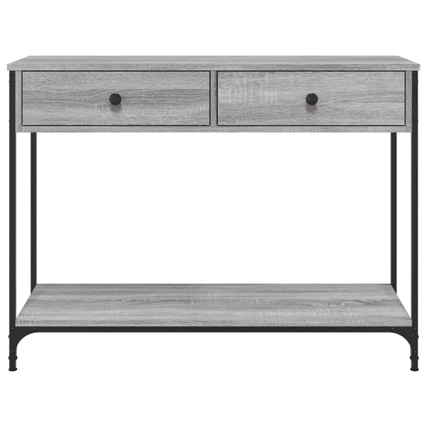 Harmaa konsolipöytä Piscupu 100x34,5x75cm (puinen)