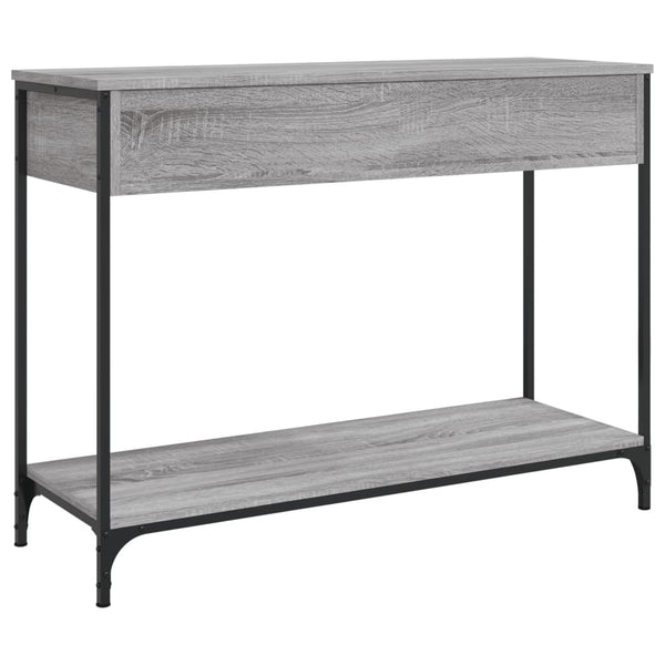 Harmaa konsolipöytä Piscupu 100x34,5x75cm (puinen)