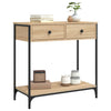 Sonoma-Eiche Konsolentisch Piscupu 75x34,5x75cm (Holz)