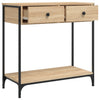 Sonoma-Eiche Konsolentisch Piscupu 75x34,5x75cm (Holz)