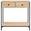 Sonoma-Eiche Konsolentisch Piscupu 75x34,5x75cm (Holz)