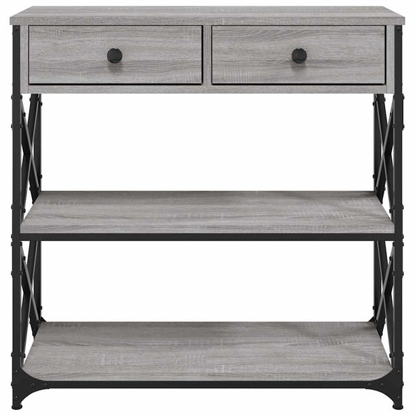 Konsolentisch Bondi 75x28x75cm grau (Holz)
