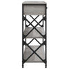 Konsolentisch Bondi 75x28x75cm grau (Holz)