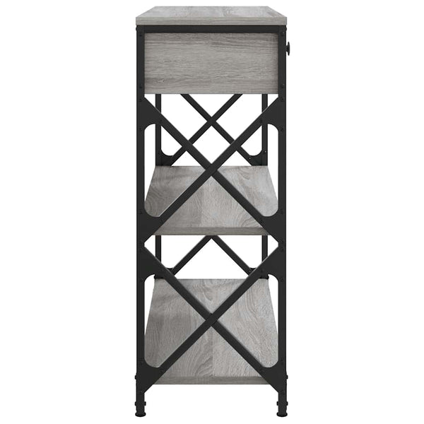 Konsolentisch Bondi 75x28x75cm grau (Holz)