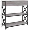Konsolentisch Bondi 75x28x75cm grau (Holz)